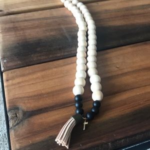 Tassel Beaded Necklace